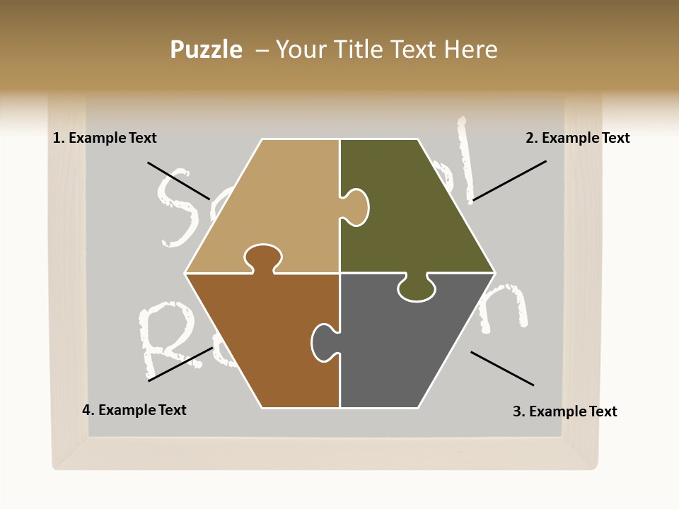 White Caregiver Background PowerPoint Template