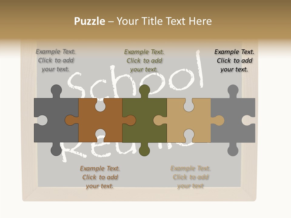 White Caregiver Background PowerPoint Template