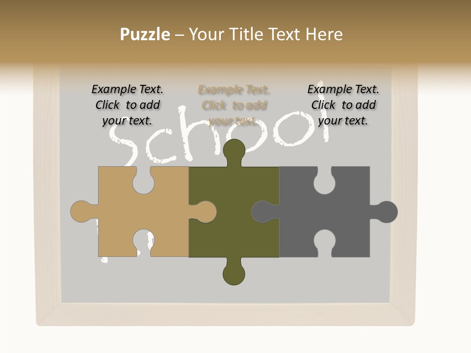 White Caregiver Background PowerPoint Template