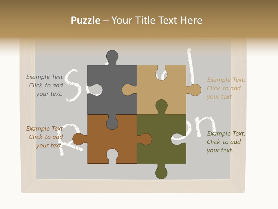 White Caregiver Background PowerPoint Template