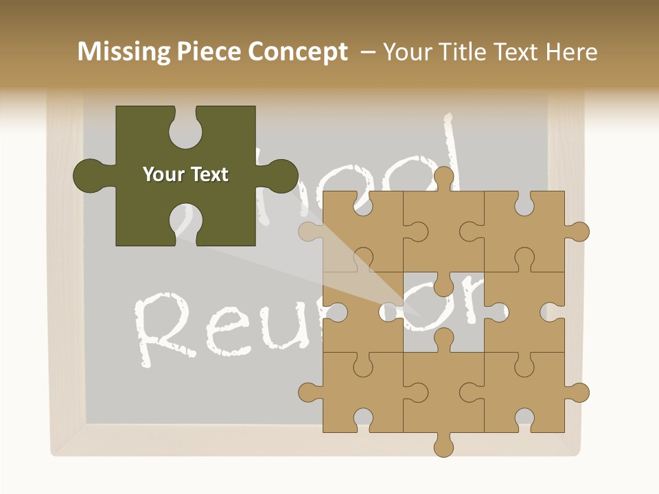 White Caregiver Background PowerPoint Template