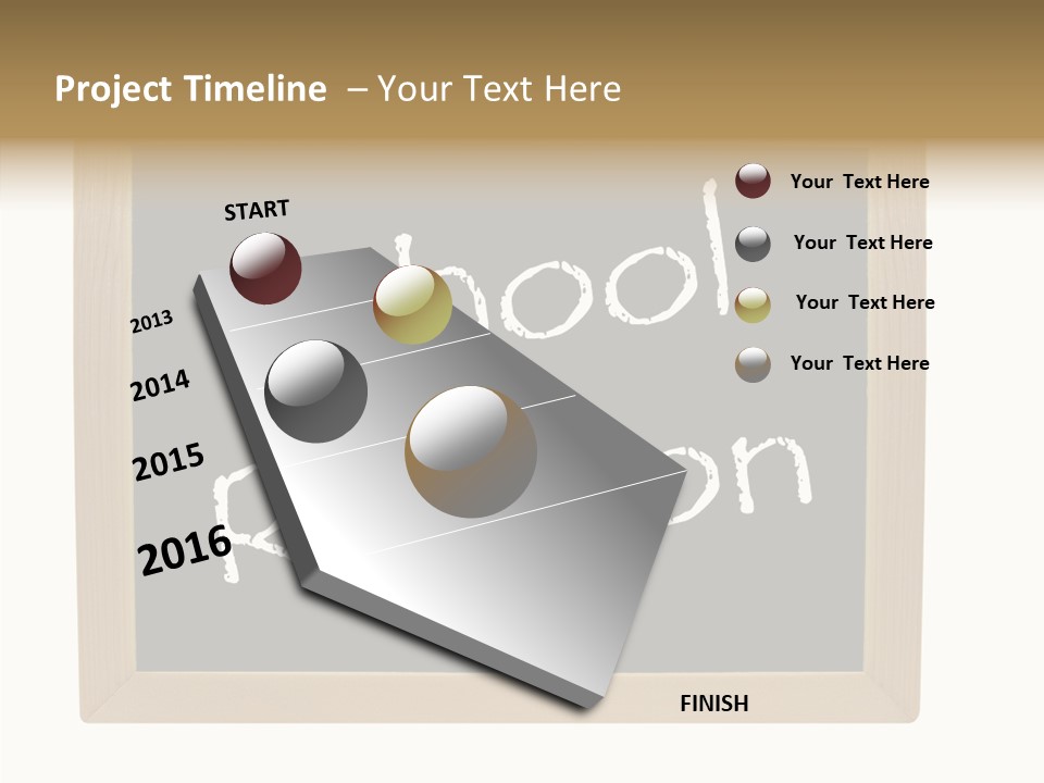 White Caregiver Background PowerPoint Template