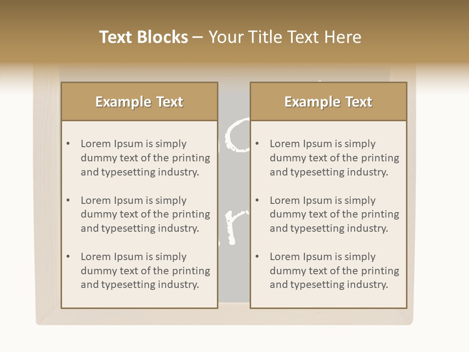 White Caregiver Background PowerPoint Template