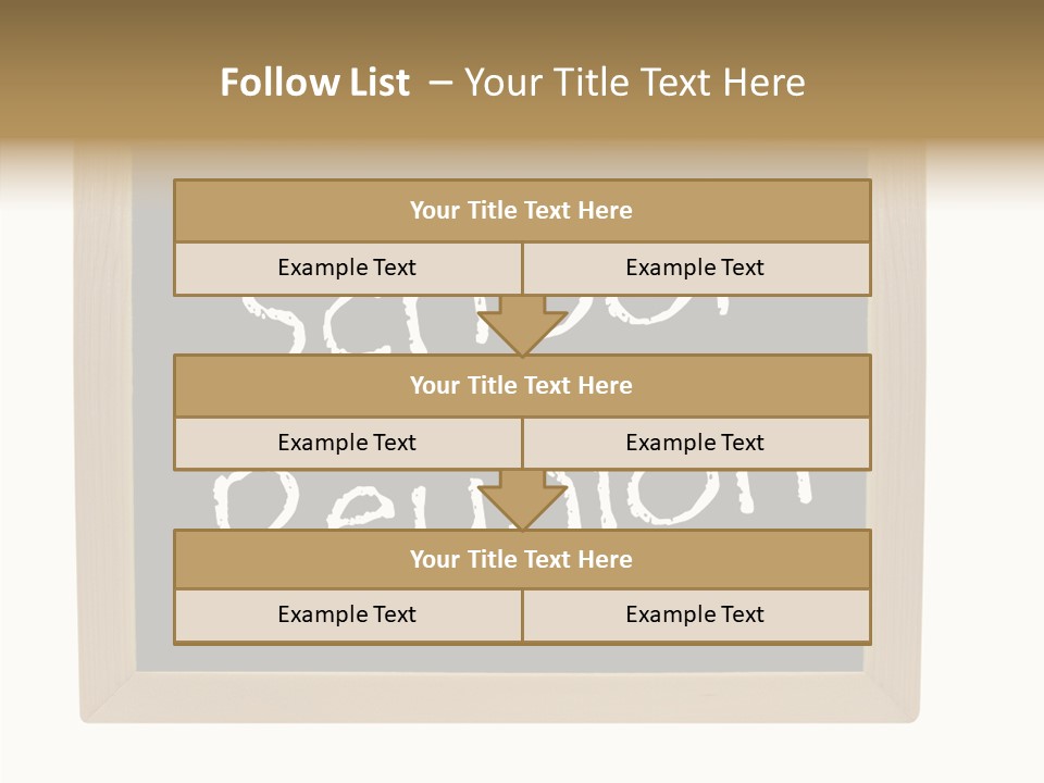 White Caregiver Background PowerPoint Template