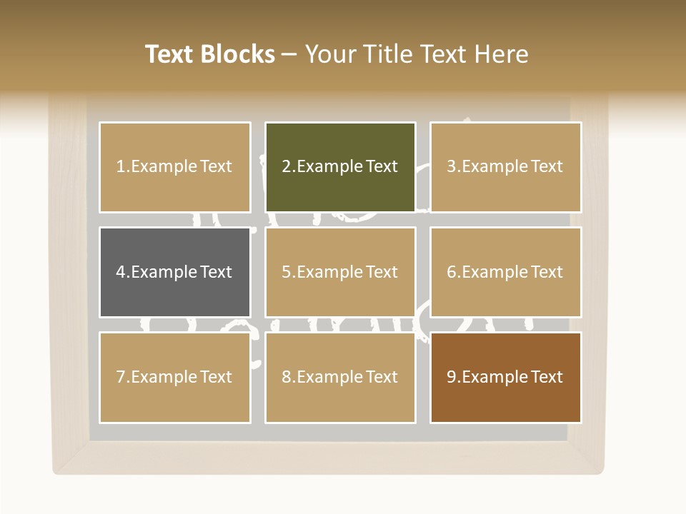 White Caregiver Background PowerPoint Template
