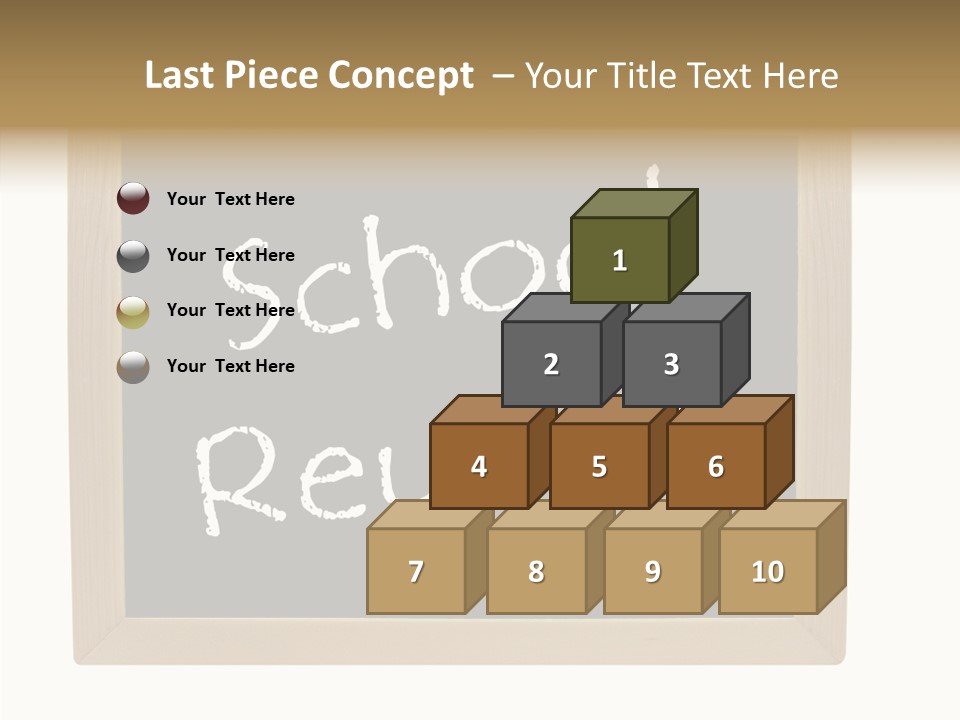 White Caregiver Background PowerPoint Template