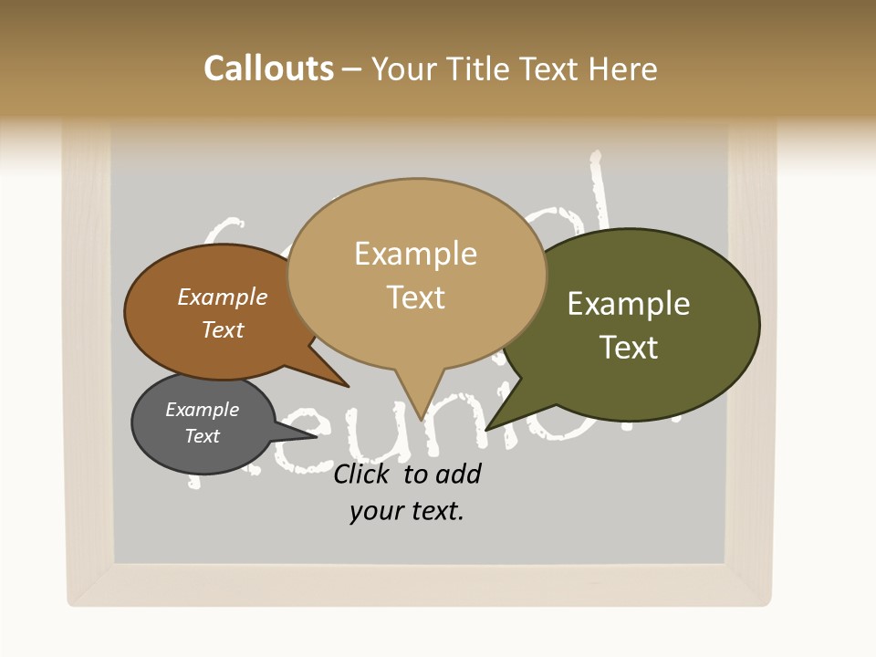 White Caregiver Background PowerPoint Template