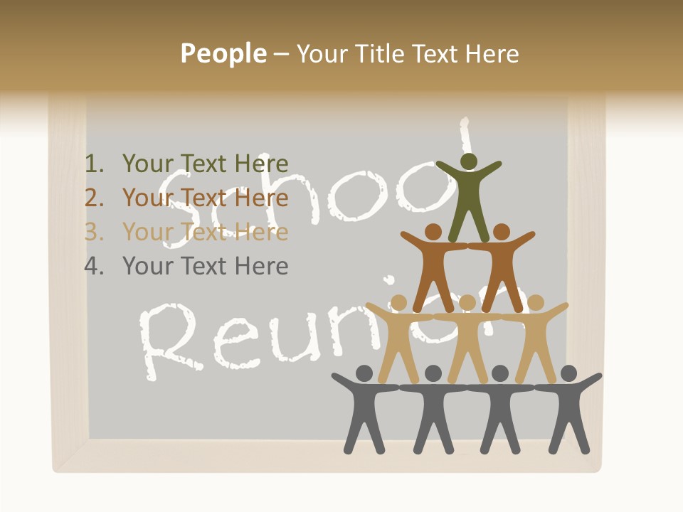 White Caregiver Background PowerPoint Template