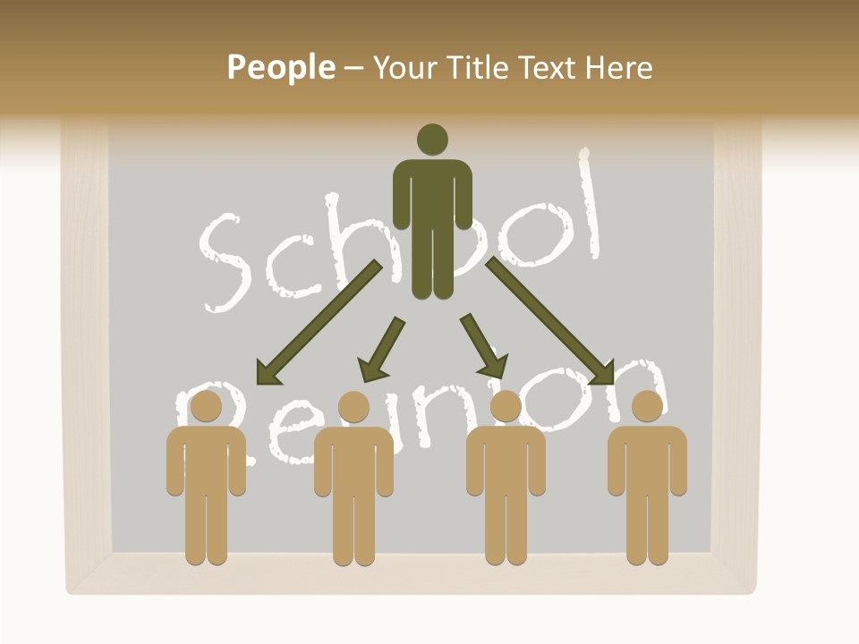 White Caregiver Background PowerPoint Template