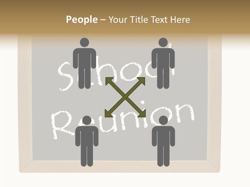 White Caregiver Background PowerPoint Template