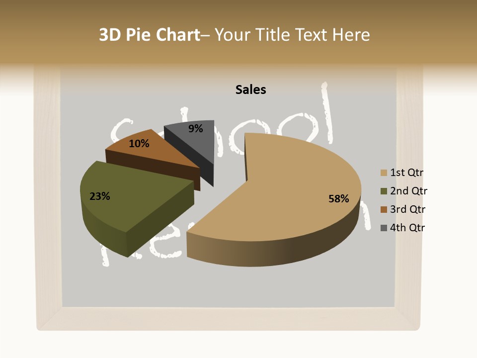 White Caregiver Background PowerPoint Template
