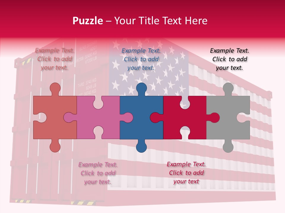 White Women Elder PowerPoint Template