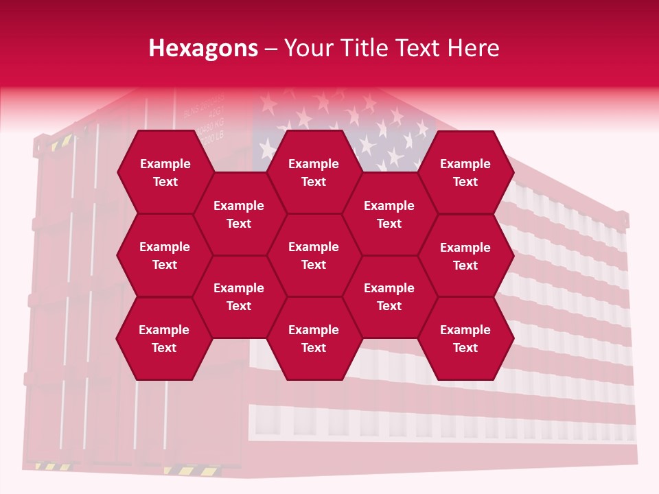 White Women Elder PowerPoint Template