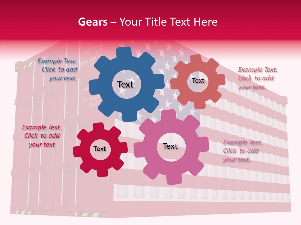 White Women Elder PowerPoint Template