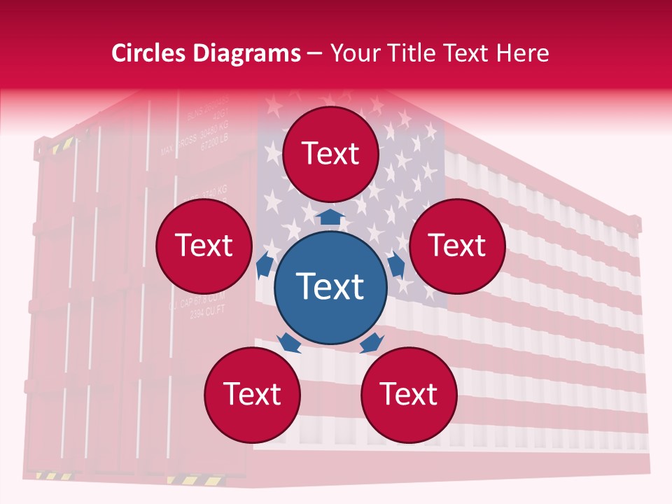 White Women Elder PowerPoint Template