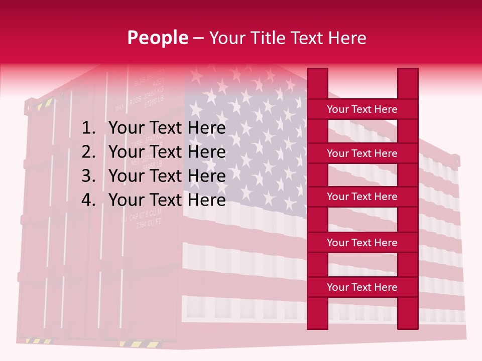 White Women Elder PowerPoint Template