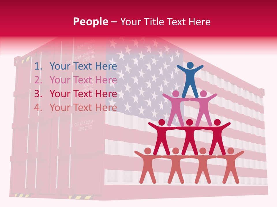 White Women Elder PowerPoint Template