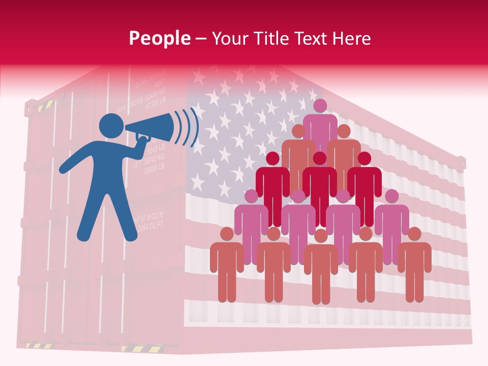 White Women Elder PowerPoint Template