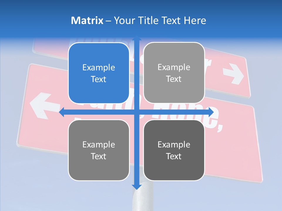 Female Senior Two PowerPoint Template