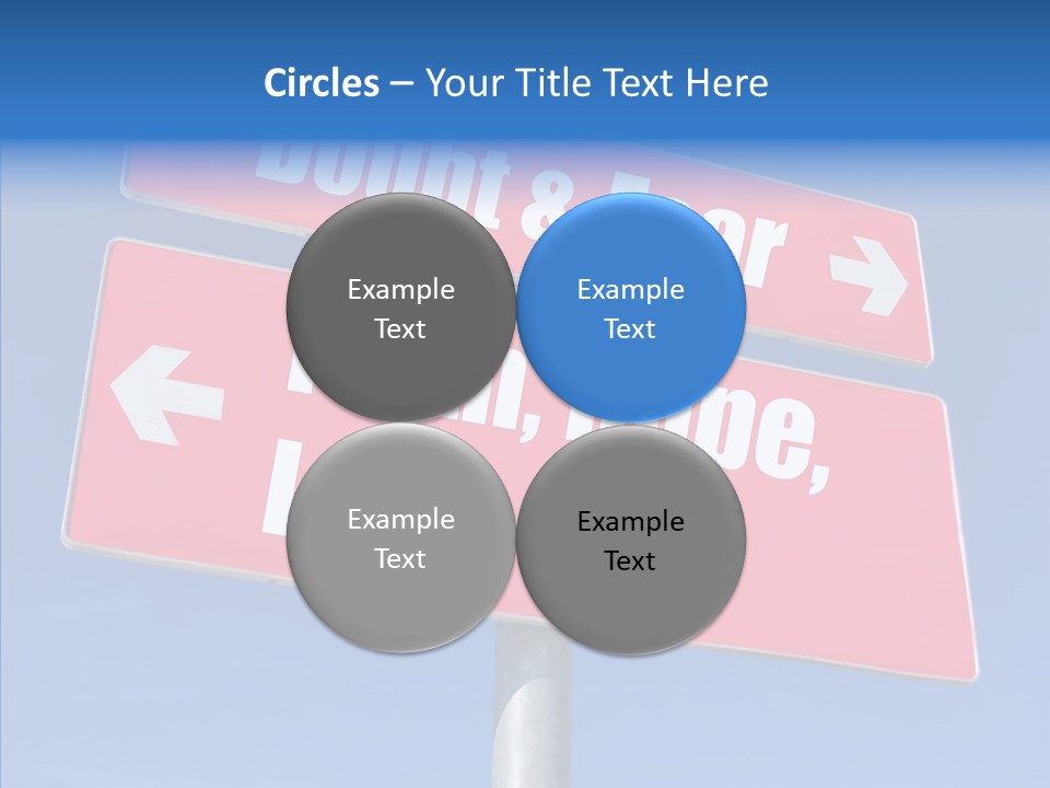 Female Senior Two PowerPoint Template