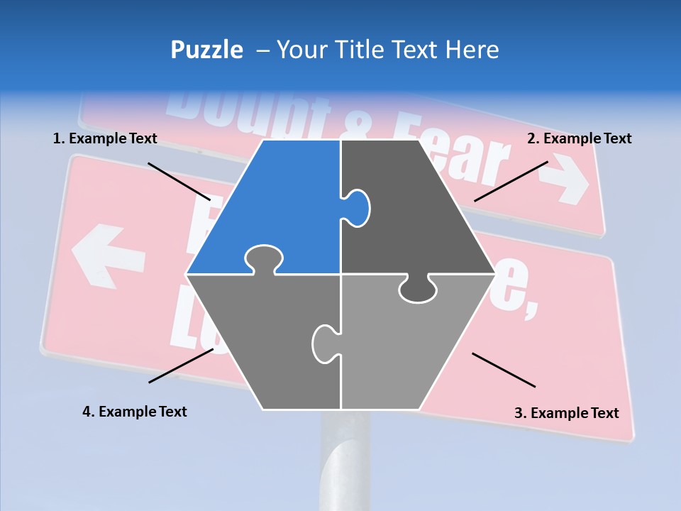 Female Senior Two PowerPoint Template