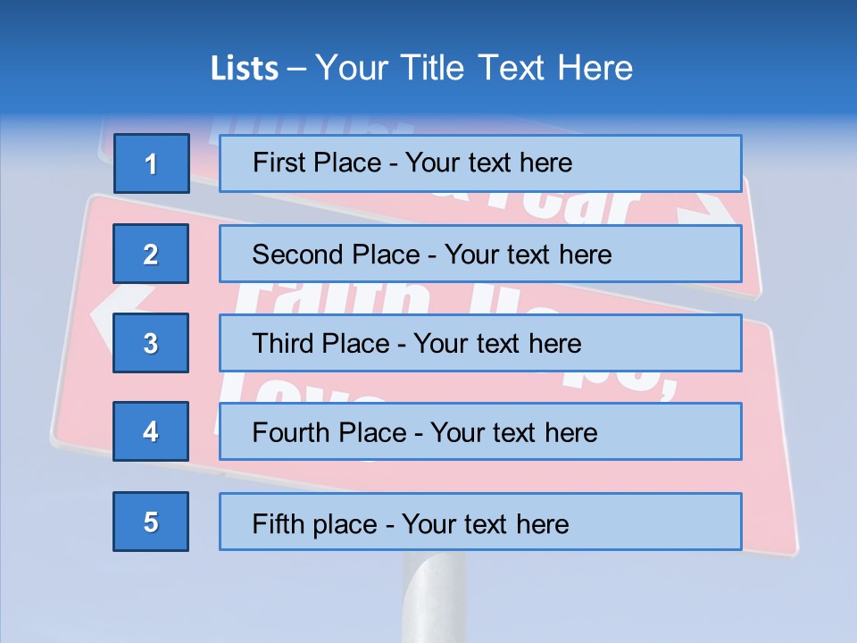 Female Senior Two PowerPoint Template