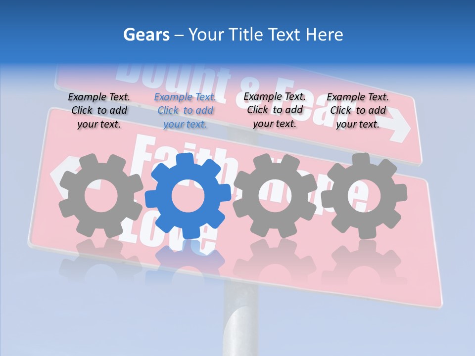 Female Senior Two PowerPoint Template