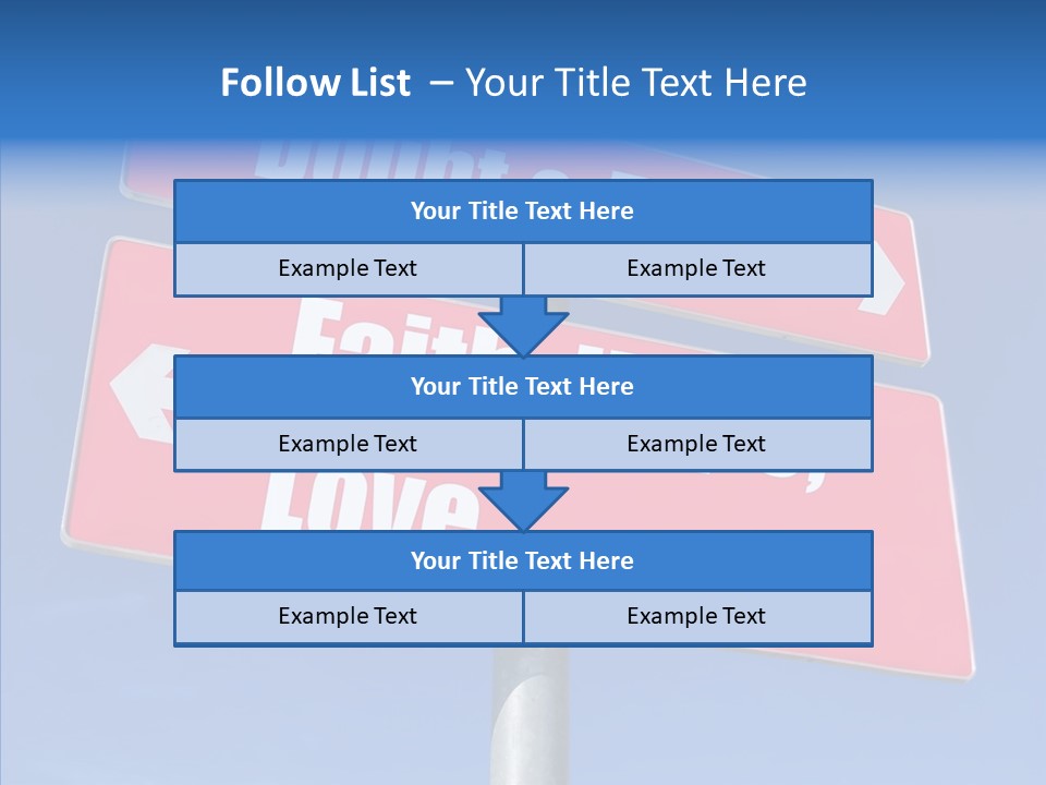 Female Senior Two PowerPoint Template