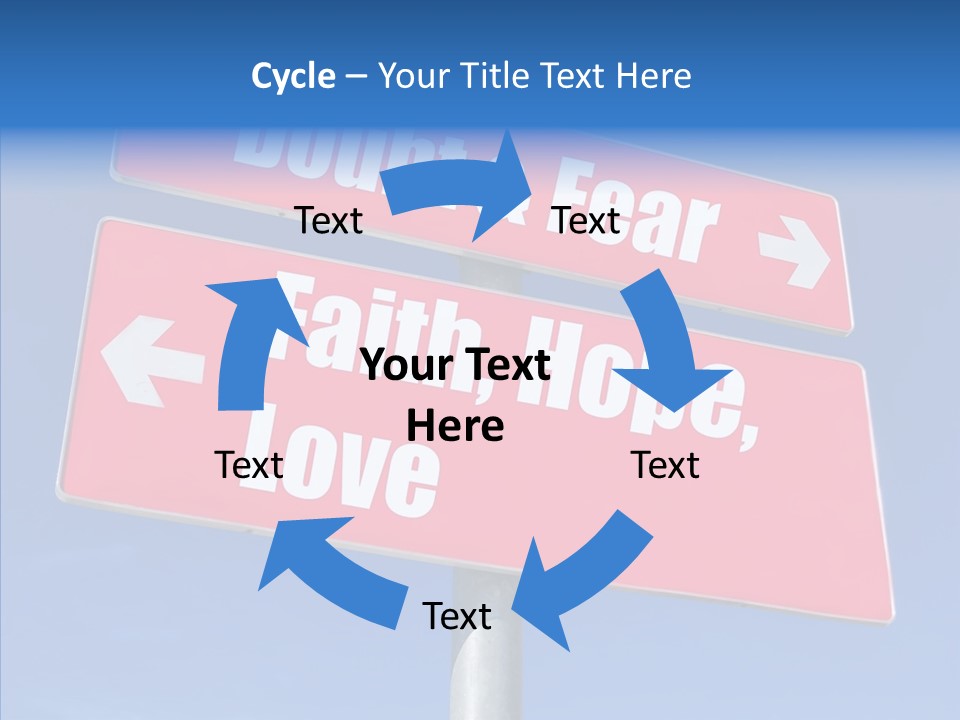 Female Senior Two PowerPoint Template