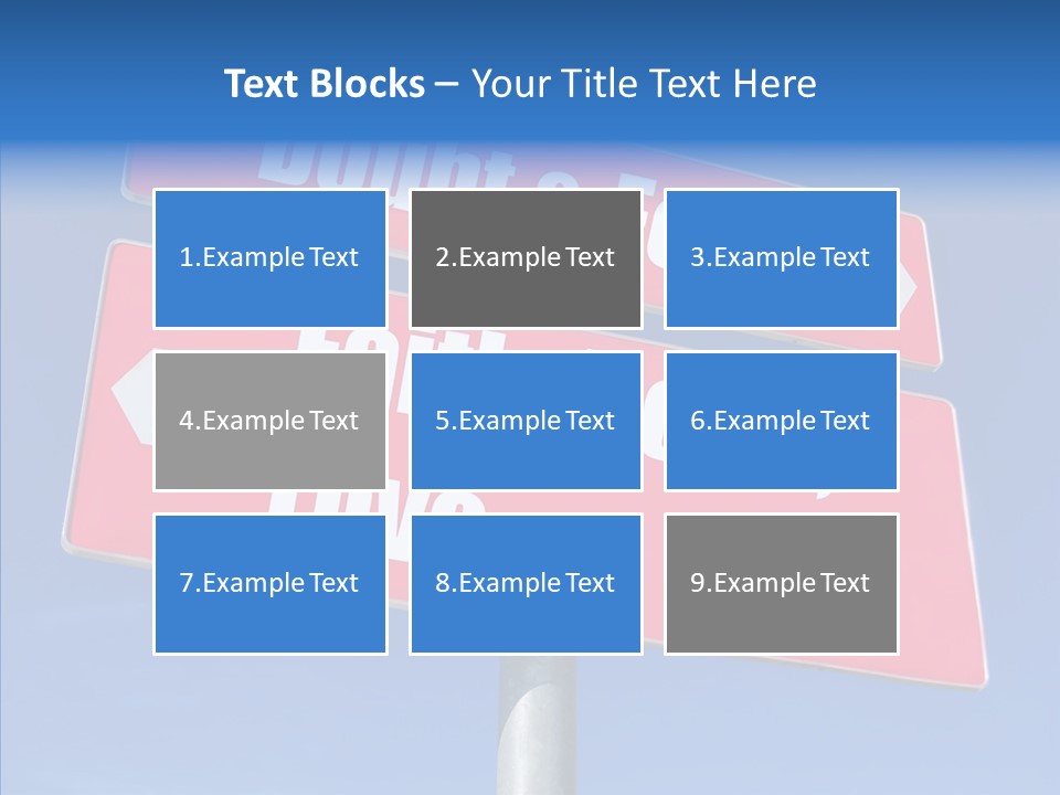 Female Senior Two PowerPoint Template