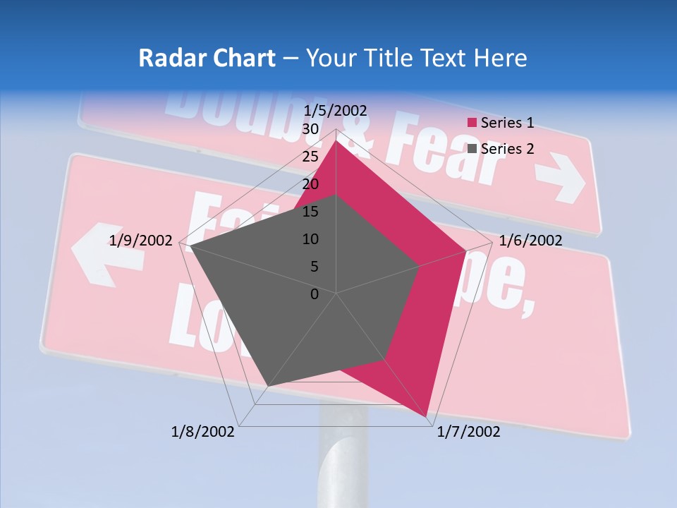 Female Senior Two PowerPoint Template