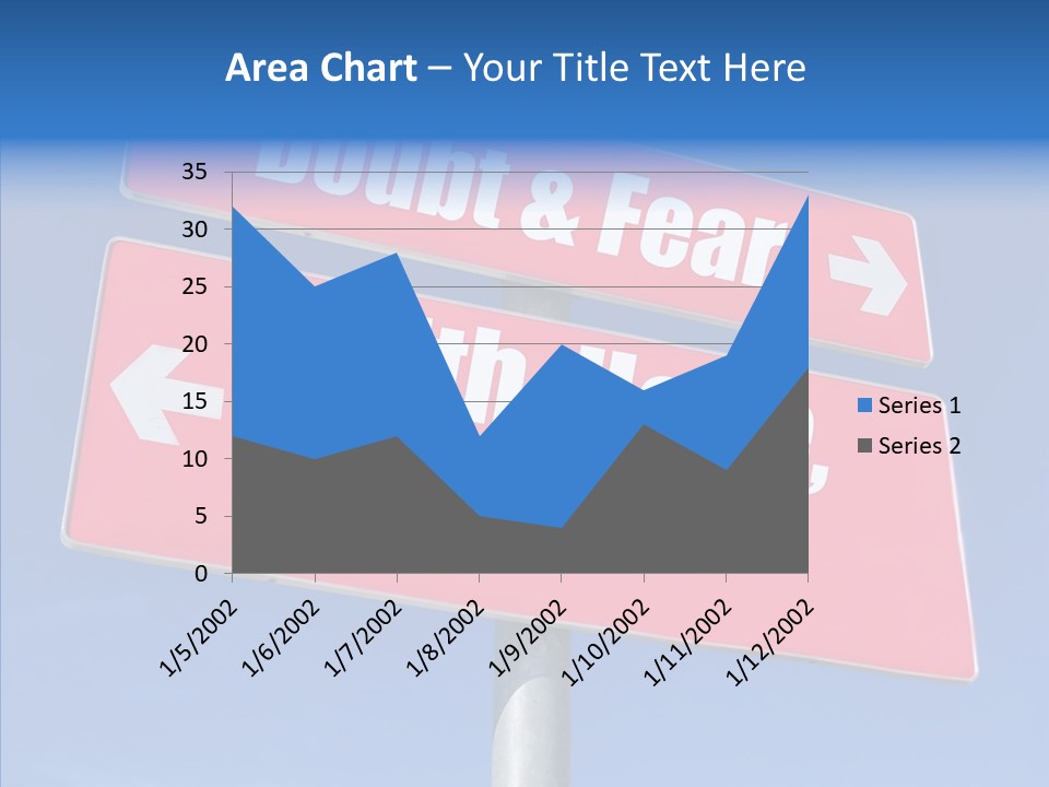 Female Senior Two PowerPoint Template