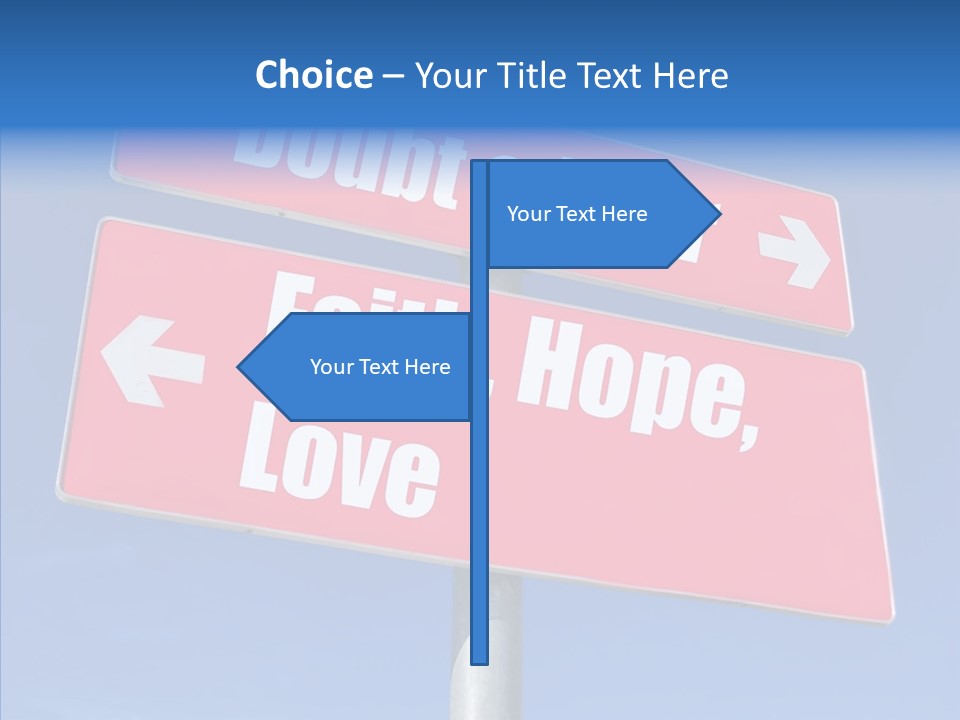 Female Senior Two PowerPoint Template