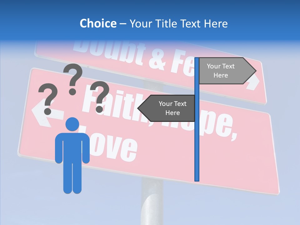 Female Senior Two PowerPoint Template