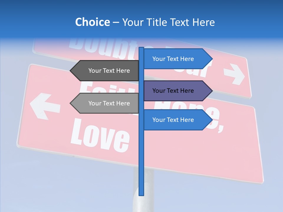 Female Senior Two PowerPoint Template