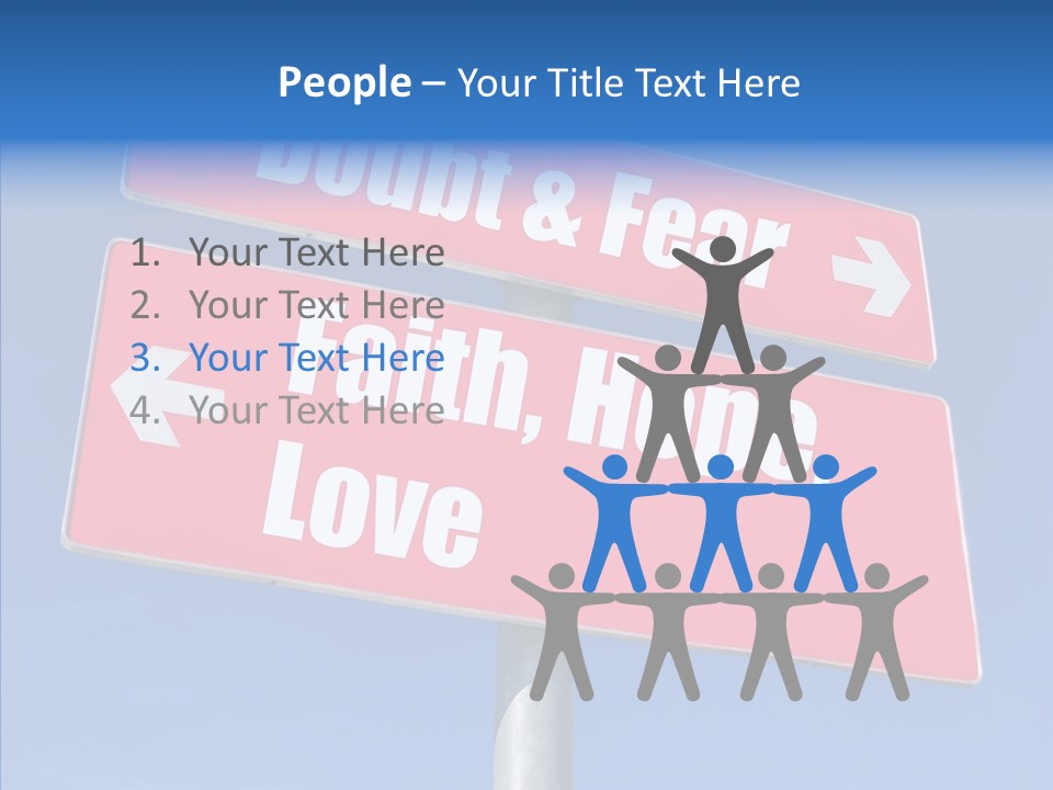 Female Senior Two PowerPoint Template