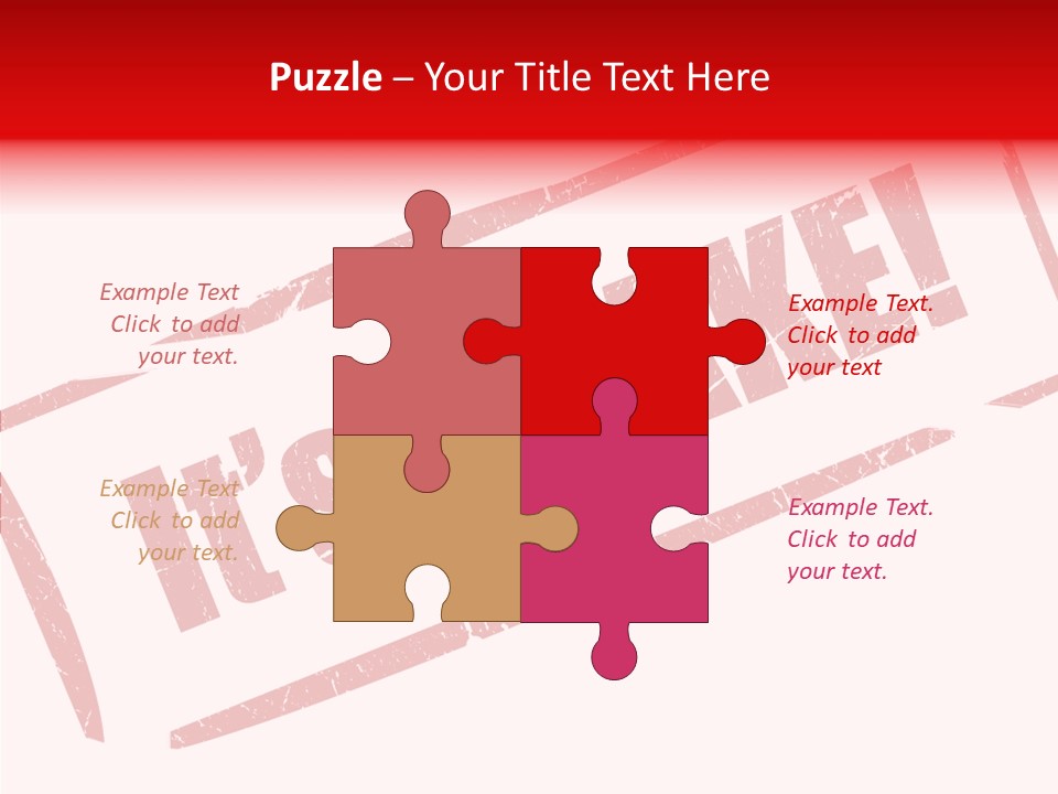 Togetherness Caregiver  PowerPoint Template