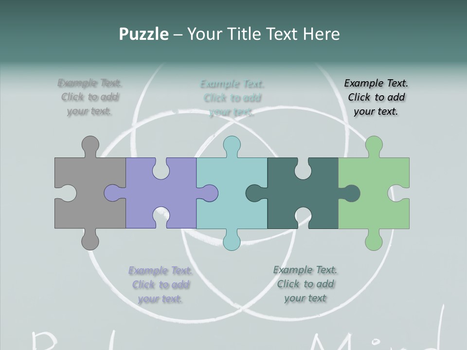 Care Young Closeup PowerPoint Template