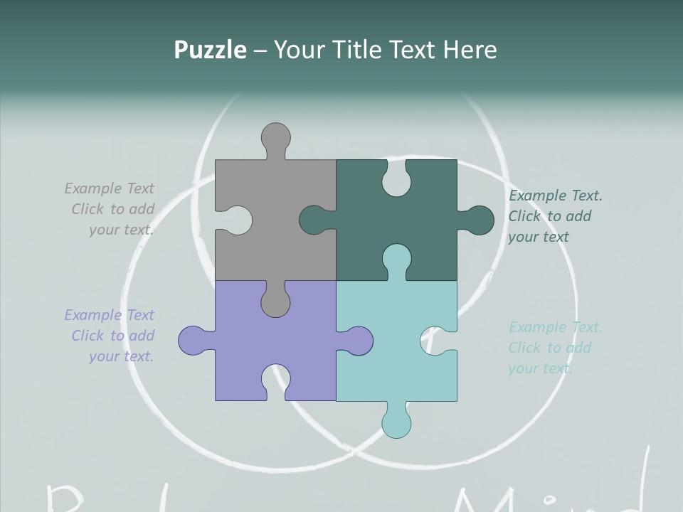 Care Young Closeup PowerPoint Template