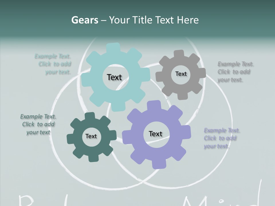 Care Young Closeup PowerPoint Template