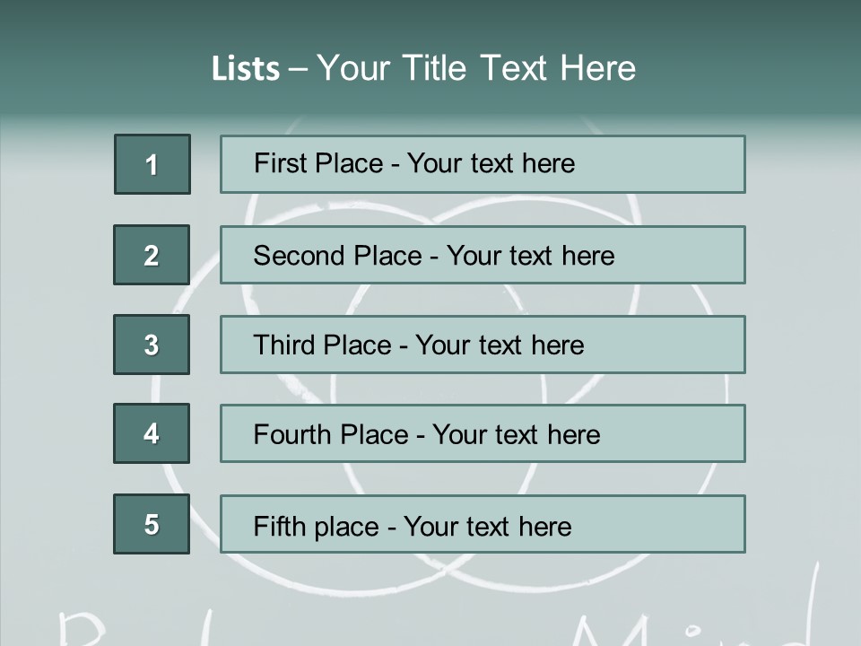 Care Young Closeup PowerPoint Template