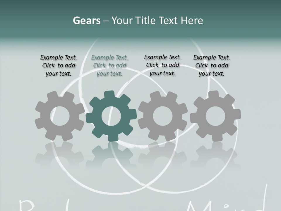 Care Young Closeup PowerPoint Template