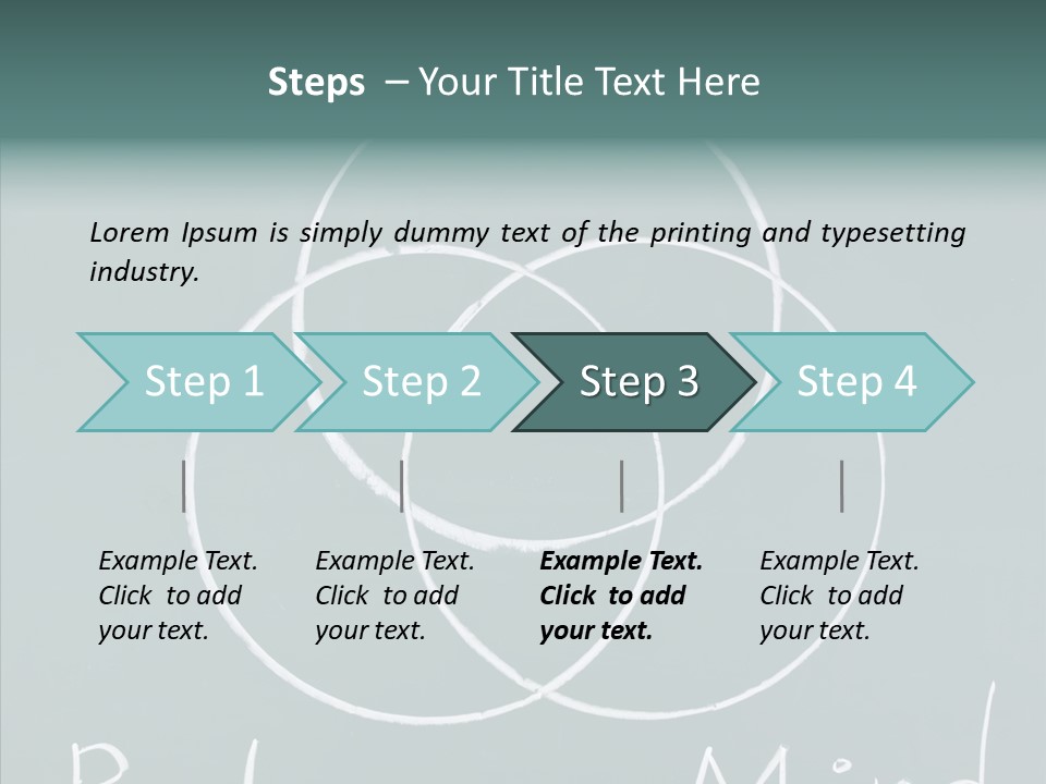 Care Young Closeup PowerPoint Template