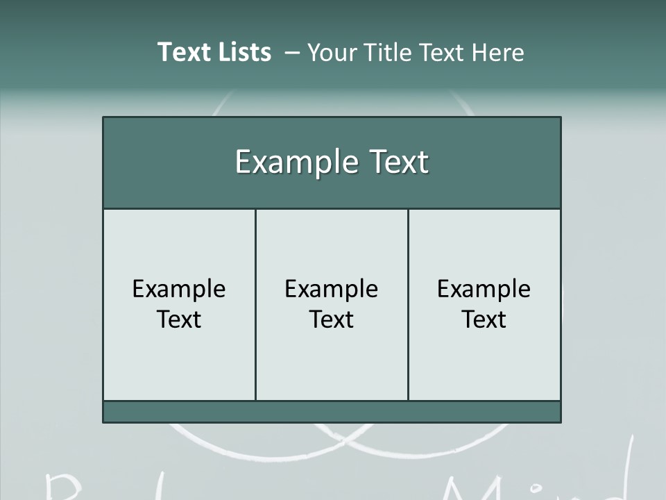 Care Young Closeup PowerPoint Template