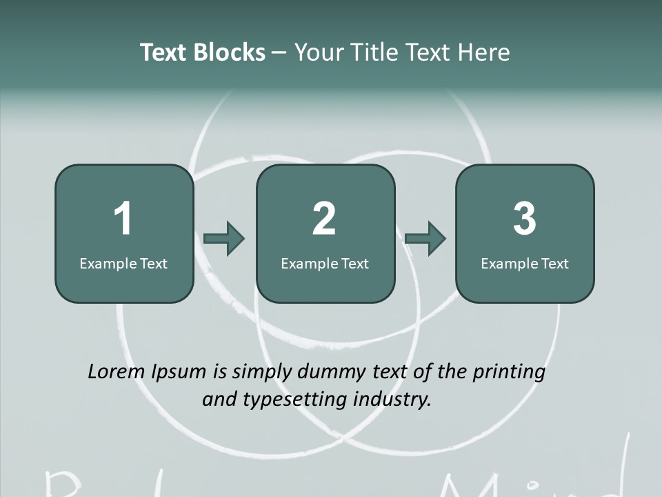 Care Young Closeup PowerPoint Template