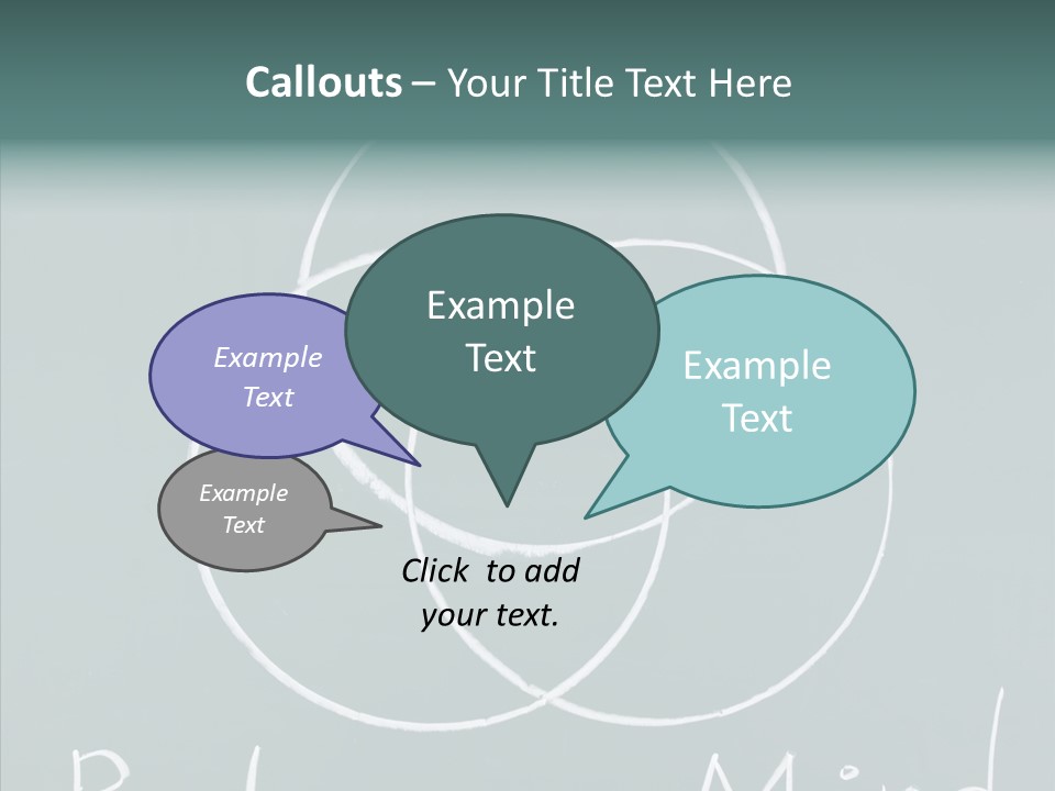 Care Young Closeup PowerPoint Template