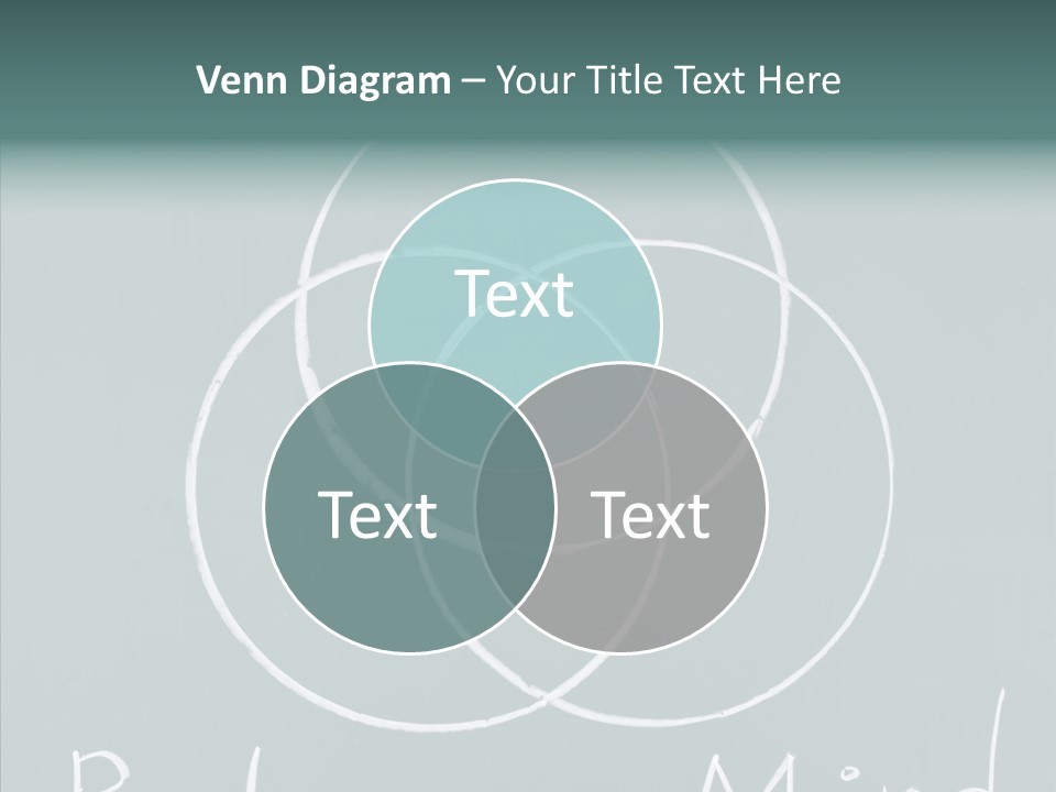 Care Young Closeup PowerPoint Template