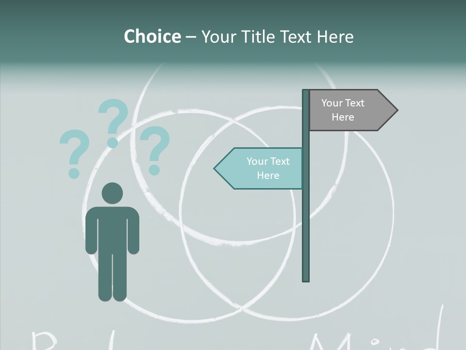 Care Young Closeup PowerPoint Template