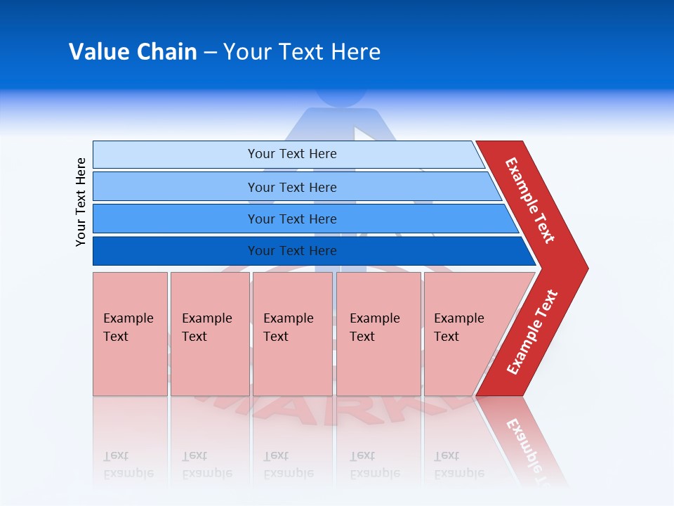 Young Grandmother Finger PowerPoint Template