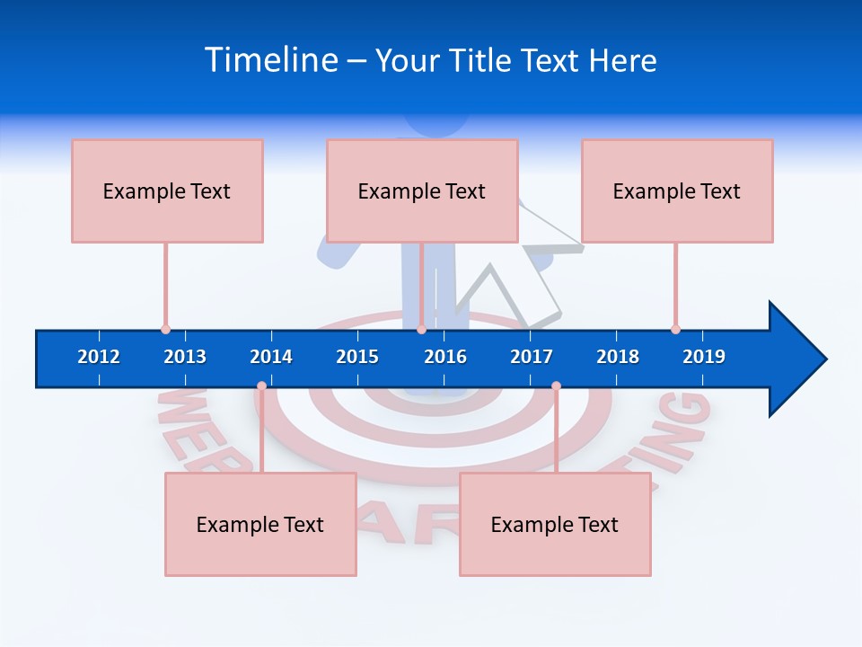 Young Grandmother Finger PowerPoint Template